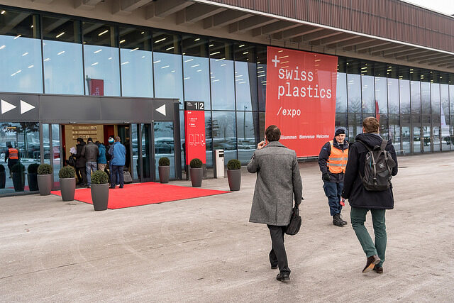 Eingang Swiss Plastics Expo 2017